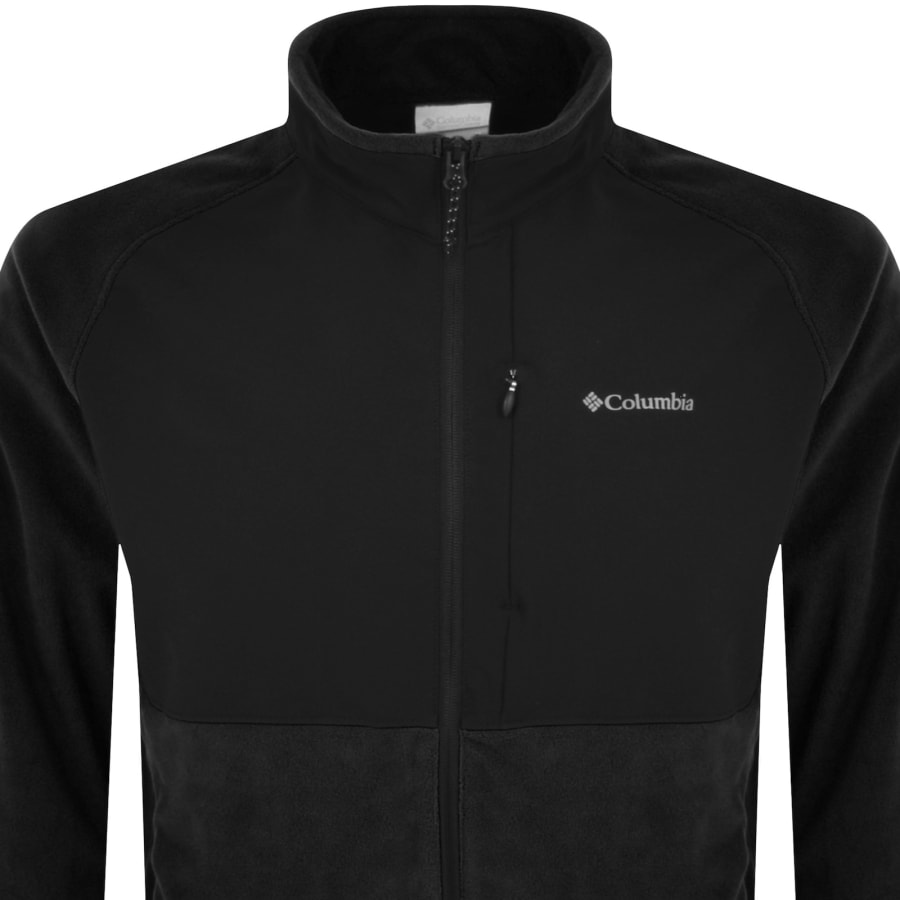 Columbia Fleece Full Zip Sweatshirt Black
